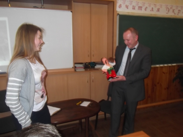 Гість школи - банкір Ющук Петро Петрович Гість школи - банкір Ющук Петро Петрович