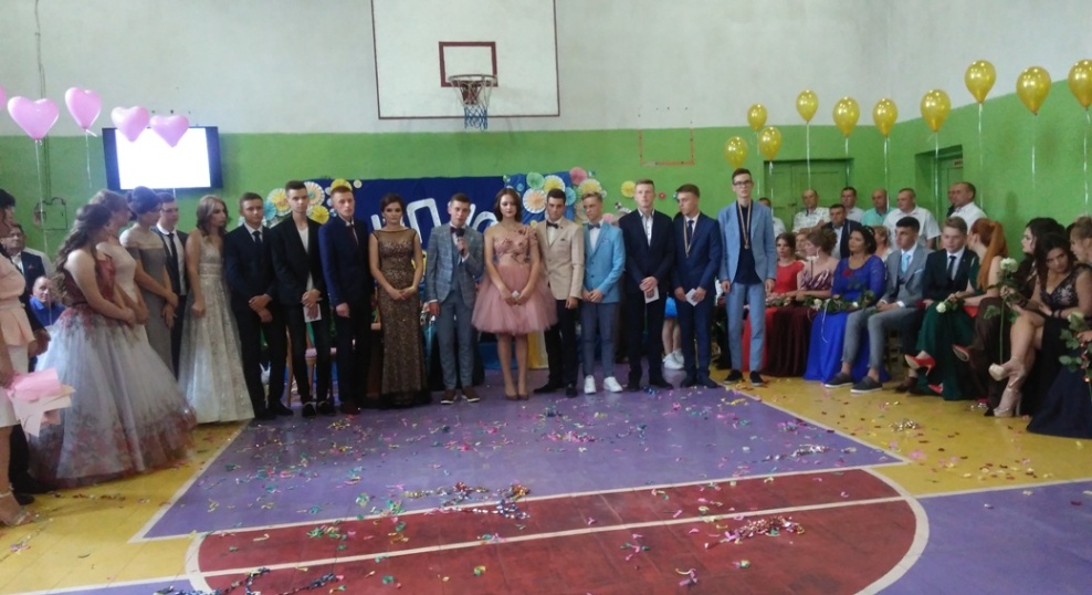 Урочисте вручення атестатів Урочисте вручення атестатів