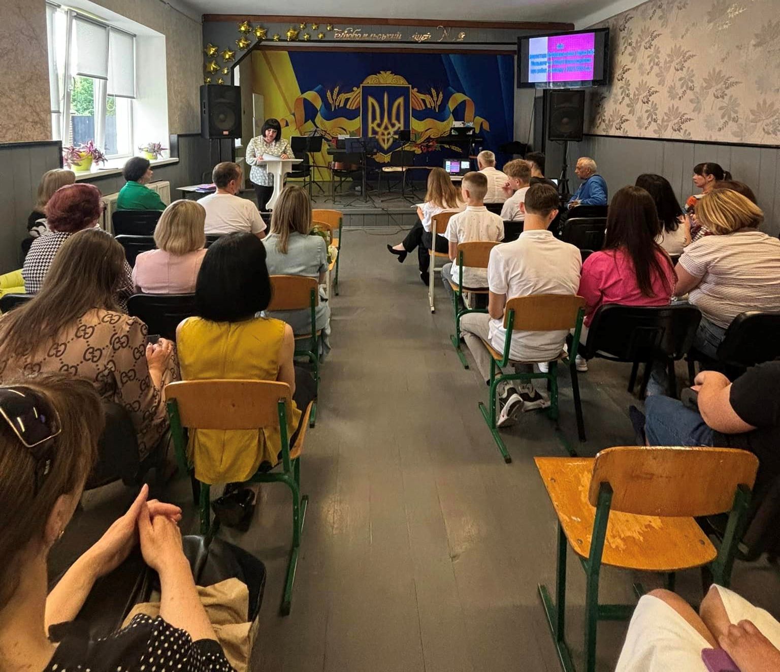 Директор закладу звітувала про роботу Директор закладу звітувала про роботу